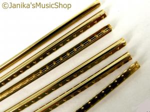 ACOUSTIC GUITAR BRASS FRET WIRE 6 PIECES 300MM